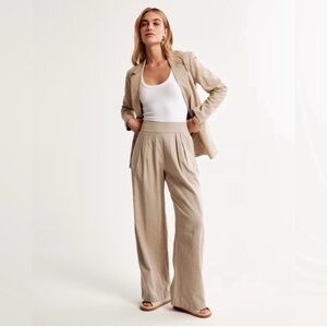 Abercrombie & Fitch Pull On Wide Leg Pants size Small